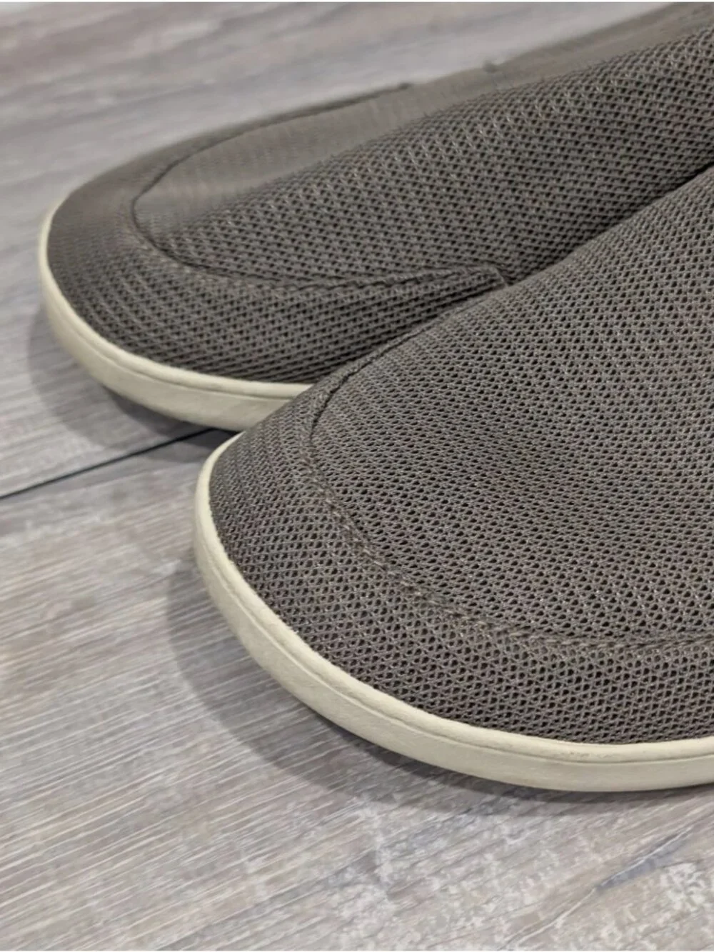 Olukai Nohea Mesh Slip On Shoes Mens Size 12-Mustang Brown/Lime Green Boat Beach